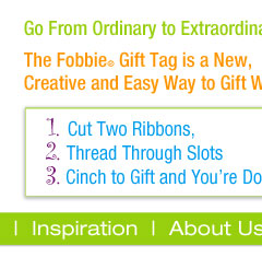 Fobbie Gift Wrapping in a Cinch