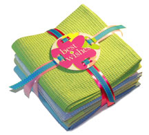 Fobbie wrapped towels